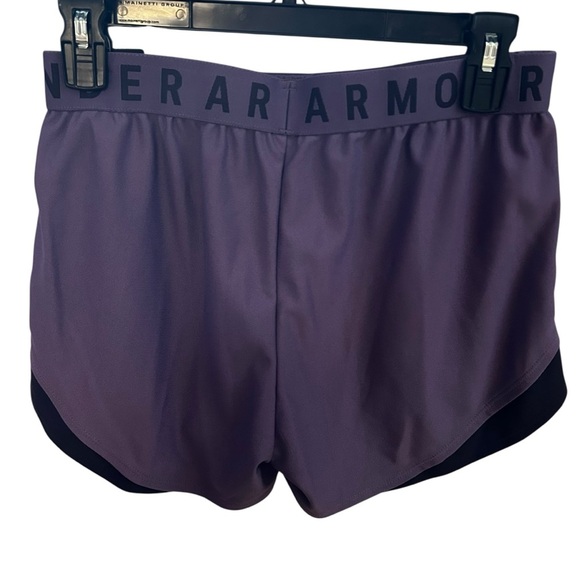Under Armour Women’s Play Up 3.0 Shorts Purple Size Small NWT $30 - Picture 3 of 5